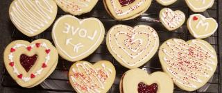 Easy Valentine Sandwich Cookies Photo