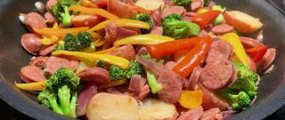 Skillet Sausage and Vegetables Photo