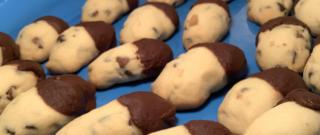 Mini Chocolate Chip Shortbread Cookies Photo