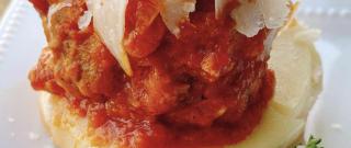 Marinara-Parmesan Meatball Sliders Photo