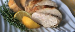 Sous Vide Chicken Breast with Lemon and Herbs Photo