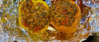 Stuffed Peppers with Turkey and Vegetables Photo