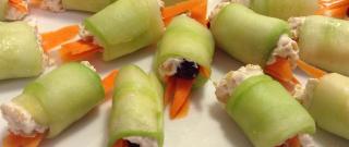 Mini Cucumber Sushi Rolls Photo