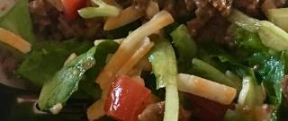 Taco Salad with Lime Vinegar Dressing Photo