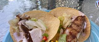 Fiery Fish Tacos with Crunchy Corn Salsa Photo