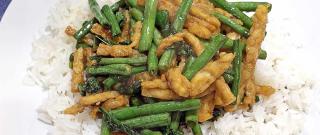 Sweet and Spicy Tempeh with Long Beans Photo