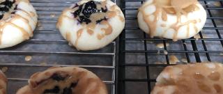 Peanut Butter and Jelly Thumbprint Shortbread Cookies Photo