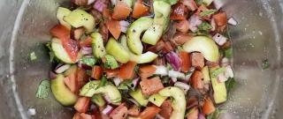 Tomato Cucumber Salad with Mint Photo
