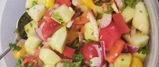 Israeli Tomato and Cucumber Salad Photo