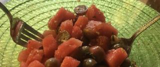 Watermelon and Tomato Salad Photo
