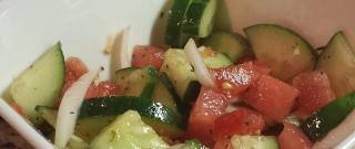 Cucumber Watermelon Salad Photo