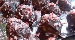 Dark Chocolate Mint Truffles Photo
