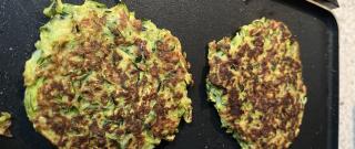 Zucchini Fritters with Lemony Sour Cream Photo