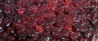 Cranberry Upside-Down Sour Cream Cake Photo
