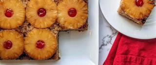 Vegan Pineapple Upside-Down Cake Photo