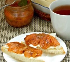 Tea-Marinated Salmon with Tangerines Photo