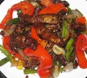 Hot Beef with Bell Pepper Photo
