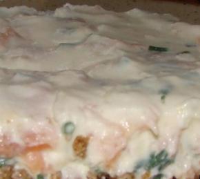 Cheesecake with Salmon Photo