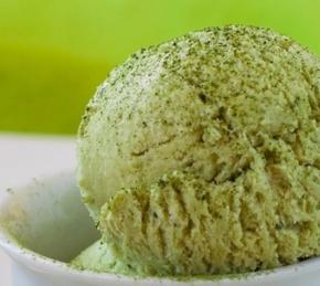 Green Tea Ice Cream Photo