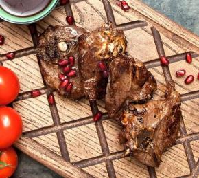 Perfect Easter Lamb with Pomegranate Juice Photo