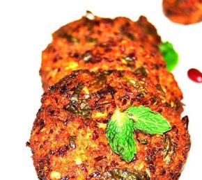 Red Kidney Beans Vada Photo