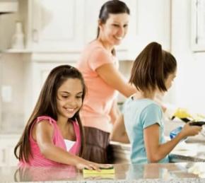 Family House Cleaning Rules and Responsibilities Photo