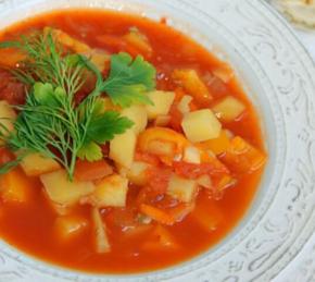 Vegetarian Goulash Soup Photo