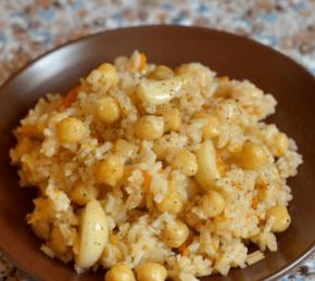 Vegetarian Pilaff with Chick Pea Photo