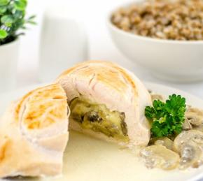 Chicken Breasts Stuffed with Mushrooms Photo