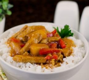 Chinese Style Pork in Sweet and Sour Sauce Photo