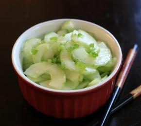 Cucumber Sunomono Photo