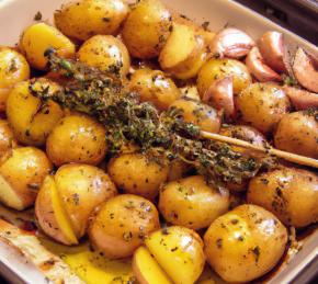 Grilled Potato Skewers Photo