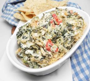 Skinny Spinach and Artichoke Dip Photo