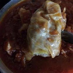 Sweet and Sour Stuffed Cabbage Photo