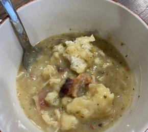 Bacon Chicken and Dumplings Photo