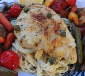 Oven-Baked Chicken Piccata Photo