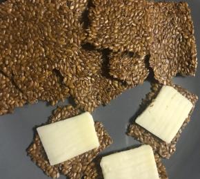 Flax Seed Crackers Photo