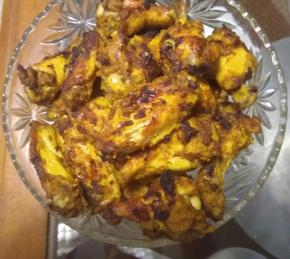 Curry-Spiced Chicken Wings Photo