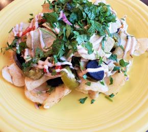 Indian Chaat-Inspired Potato Chip Salad Photo