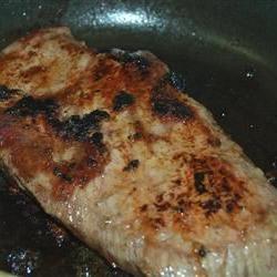 Roasted Garlic Flat Iron Steak Photo