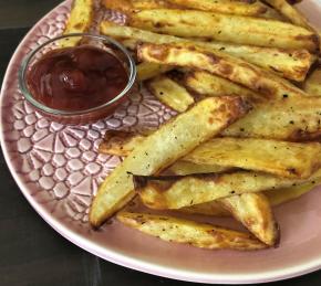 Air Fryer Salt and Vinegar Fries for One Photo