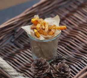 Sweet and Spicy Air Fryer Butternut Squash Fries Photo