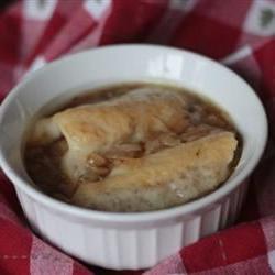 French Onion Soup with Port Wine Photo