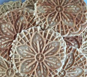 Gingerbread Pizzelle Photo