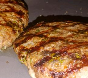Grilled Spicy Lamb Burgers Photo