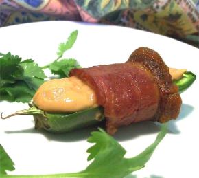 Bacon-Wrapped Peanut Butter Jalapenos Photo