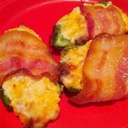 Bluezy's Stuffed Jalapenos with Bacon Photo