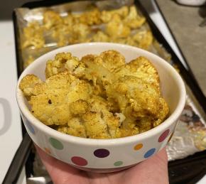 Easy Sheet Pan Roasted Cauliflower with Curry Photo