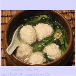He Jia Tuan Yuan (Tofu Ball Soup for Lunar Chinese New Year) Photo