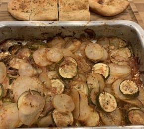 Briam (Greek Baked Zucchini and Potatoes) Photo